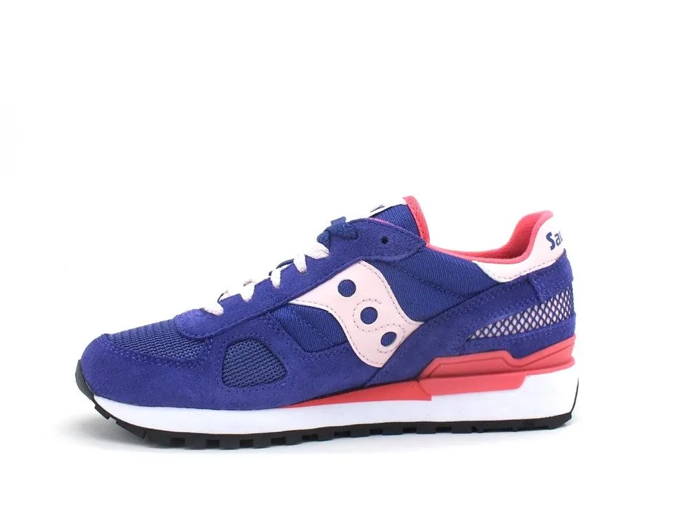 SAUCONY Shadow Original W Sneaker Donna Blue Pink S1108-782