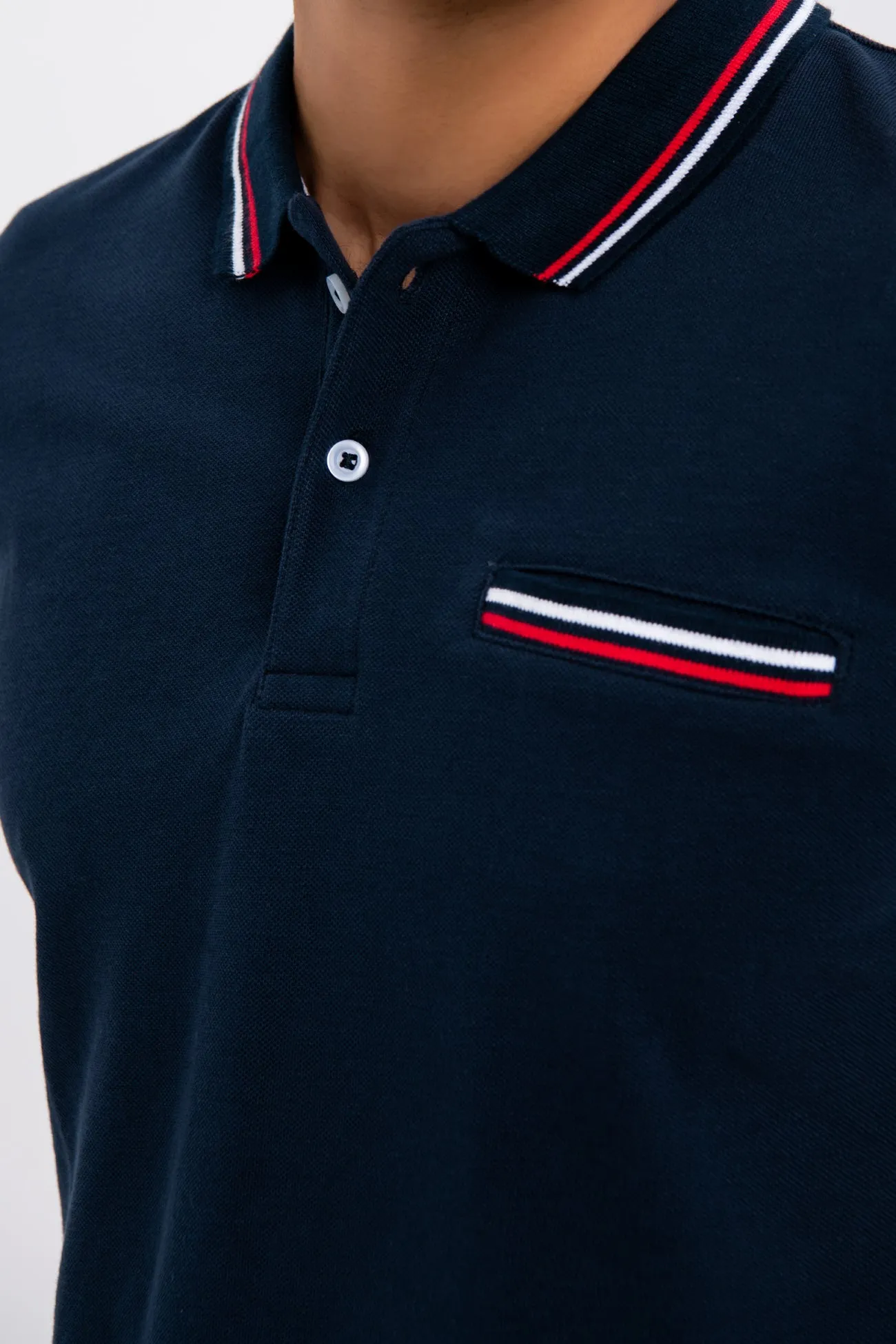 SLIM FIT COTTON POLO SHIRT