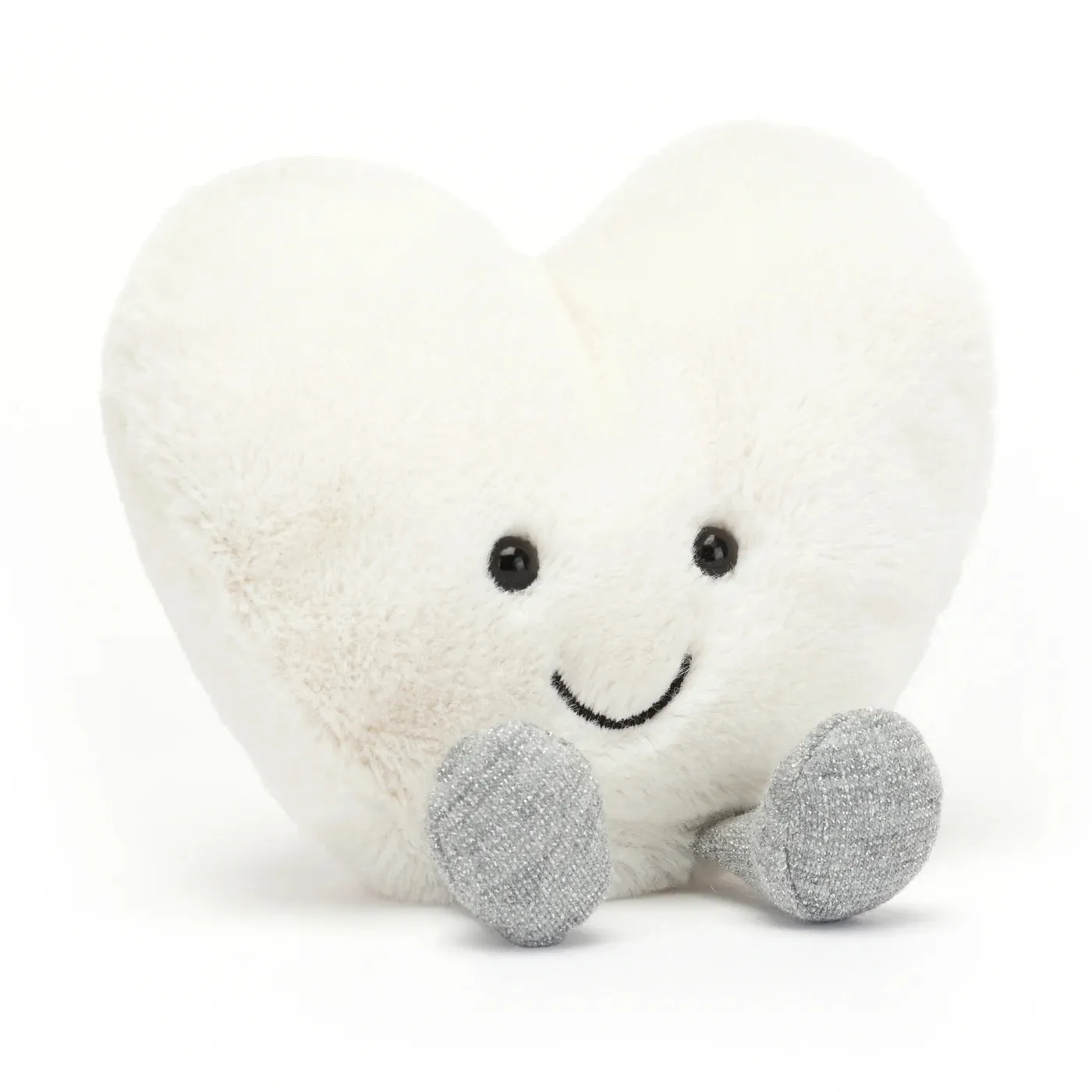 Small Amuseable Cream Heart by Jellycat