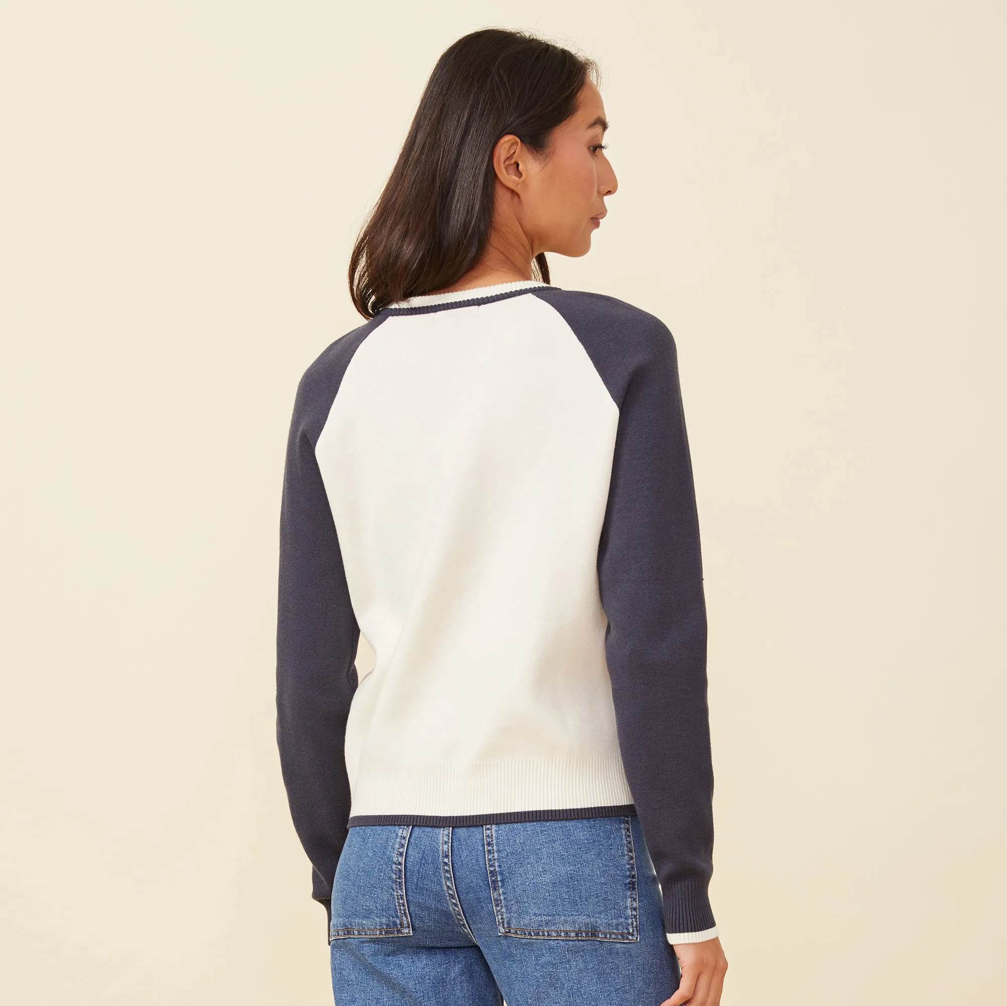 Soft Knit Colorblock Raglan