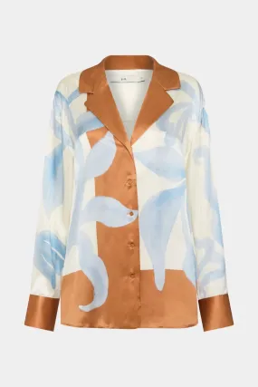 SORRENTO SHIRT-SCIARPA PRINT