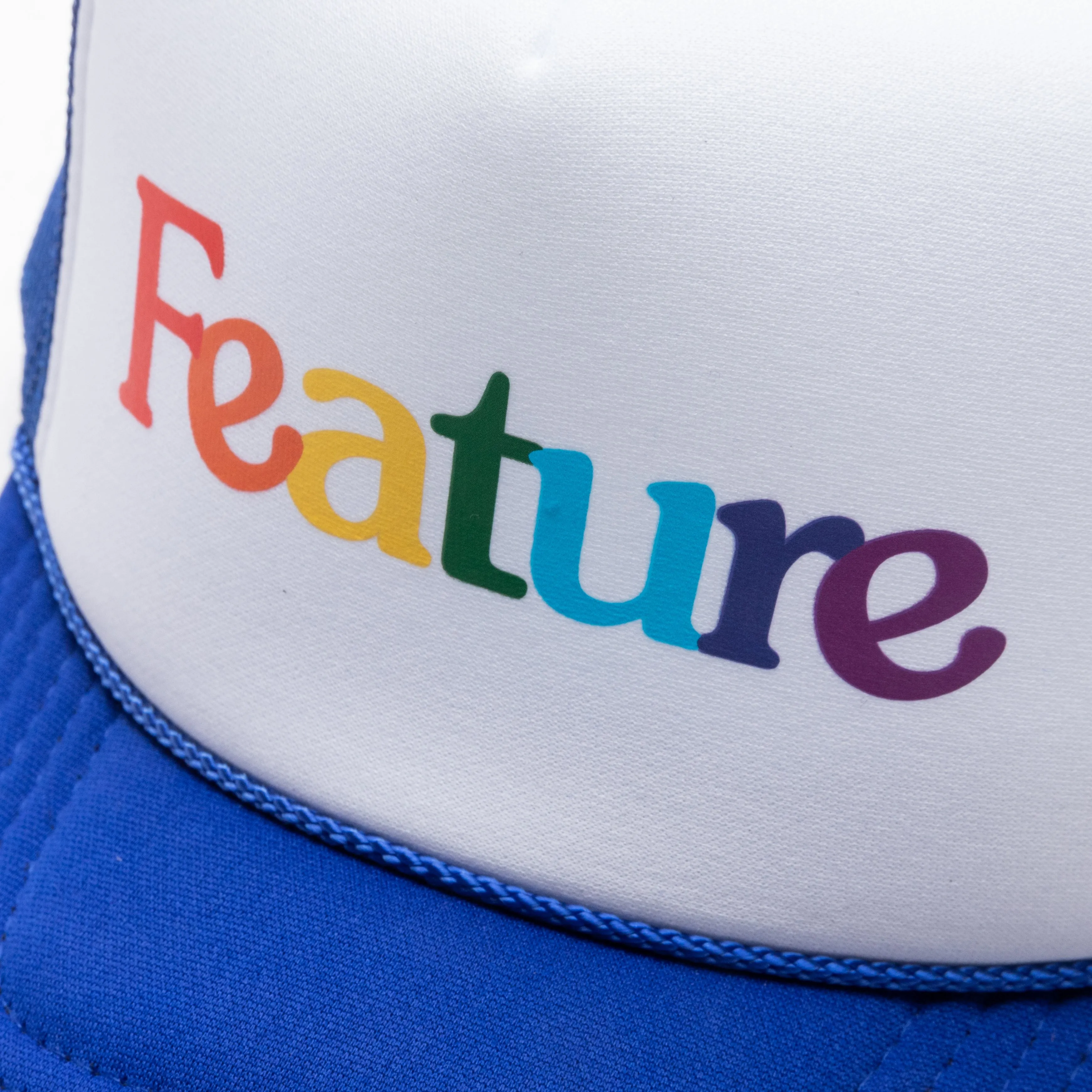 Spectrum Trucker Hat - Blue/White