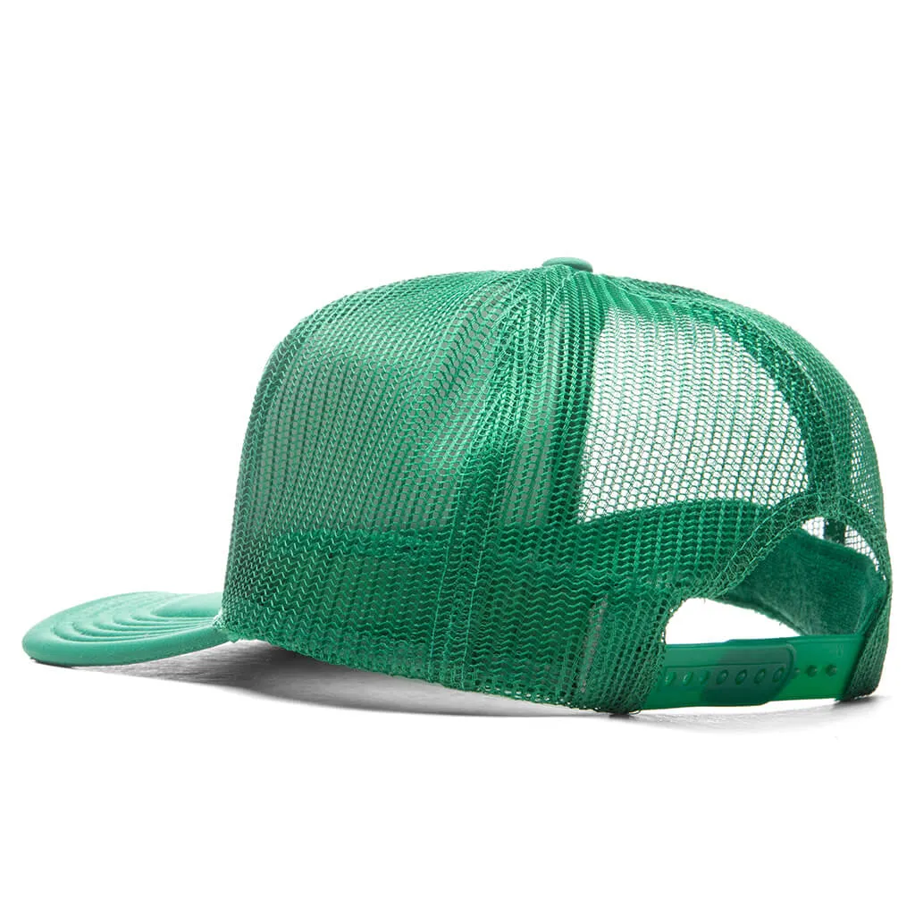 Spike Trucker Hat - Kelly Green