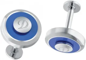 S.T. Dupont Blue Cufflinks