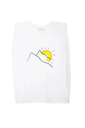 SUNSET Sleeveless T-shirt