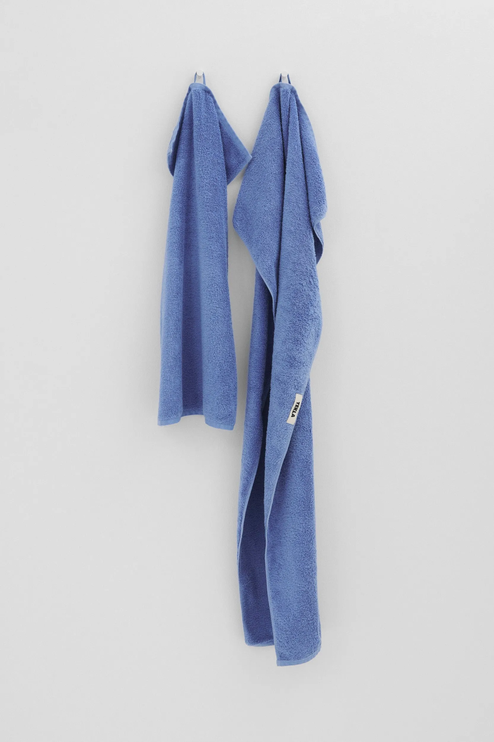 Terry Hand Towel Clear Blue