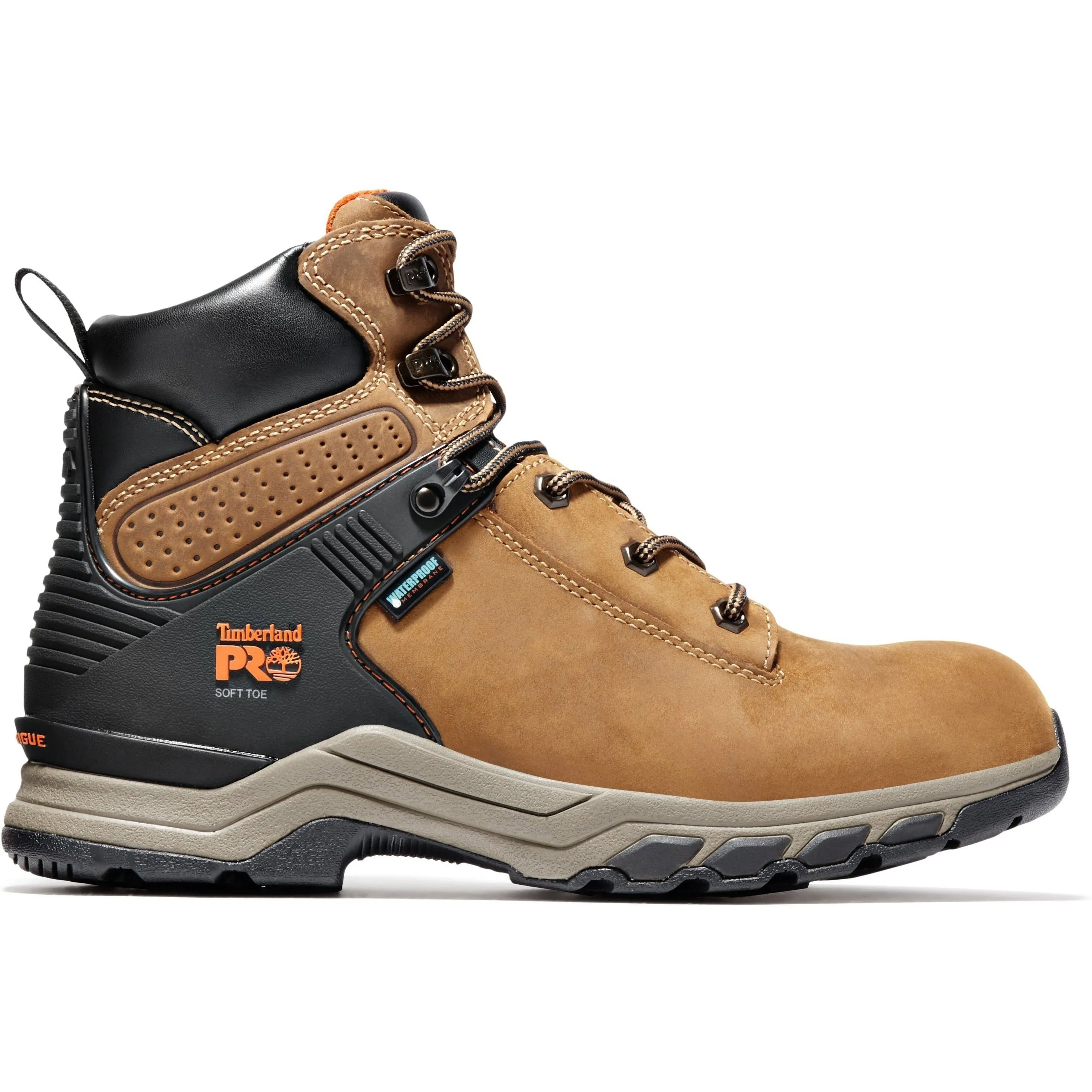 Timberland PRO Men's Hypercharge 6 WP Work Boot - Brown - TB1A1Q56214