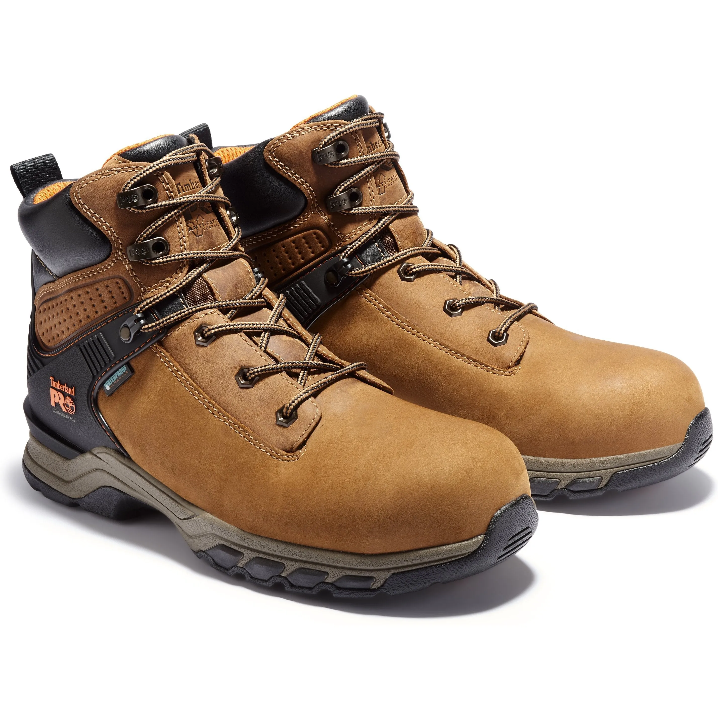 Timberland PRO Men's Hypercharge 6" Comp Toe WP Work Boot TB0A1RVS214