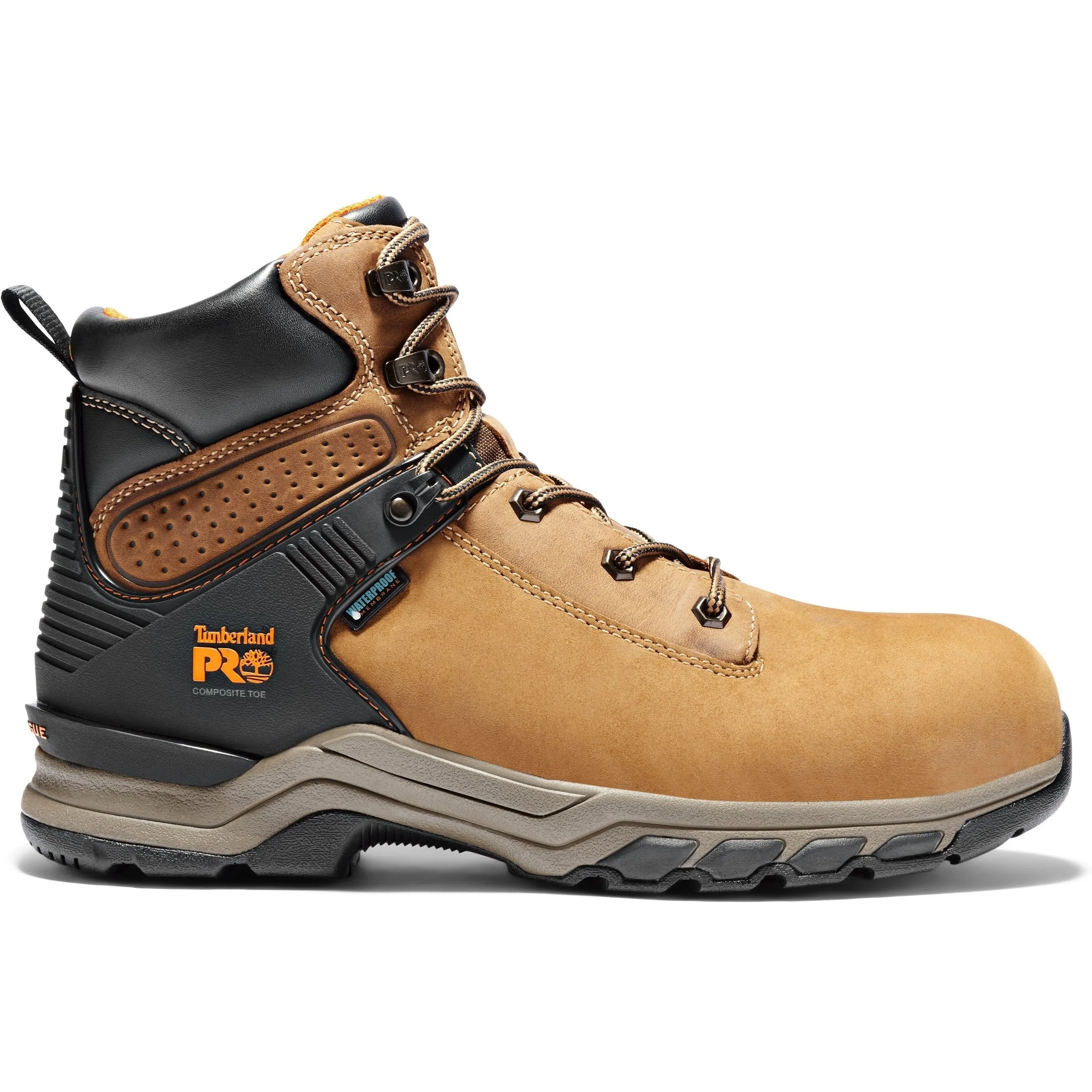 Timberland PRO Men's Hypercharge 6" Comp Toe WP Work Boot TB1A1RVS214