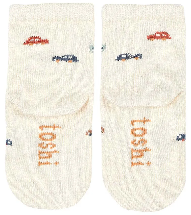 Toshi Organic Baby Socks Jacquard SPEEDIE