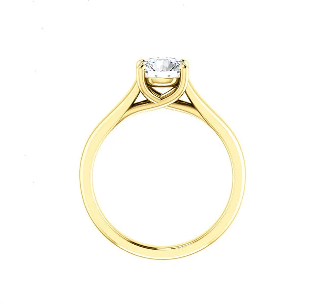 Trellis Style Engagement Ring Setting