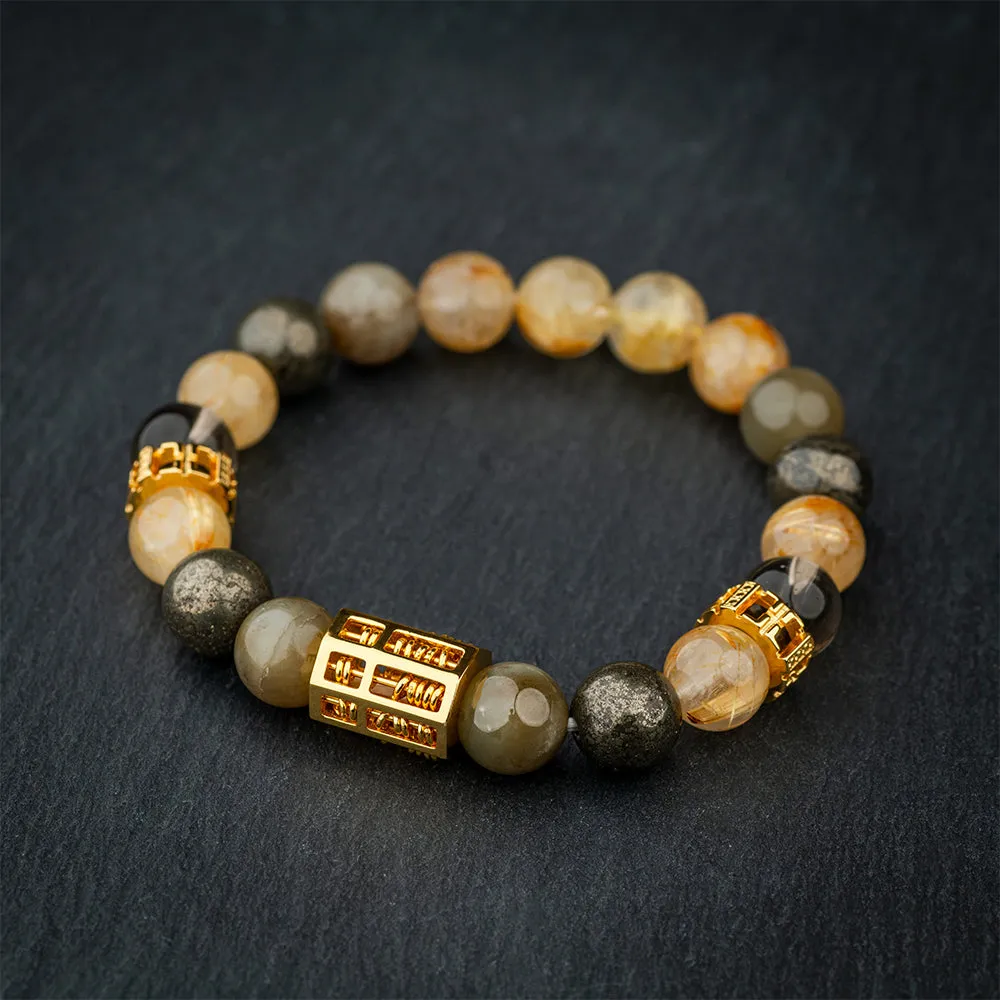 Triple Wealth Abacus Bracelet - The Bounty