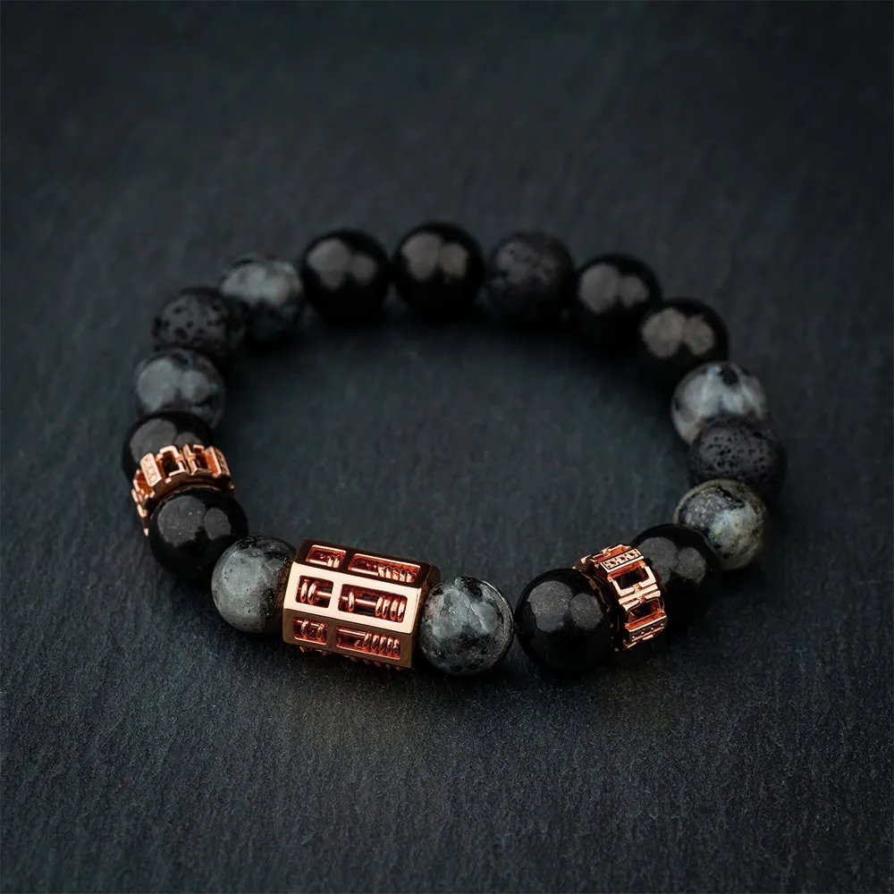 Triple Wealth Abacus Bracelet - The Courteous