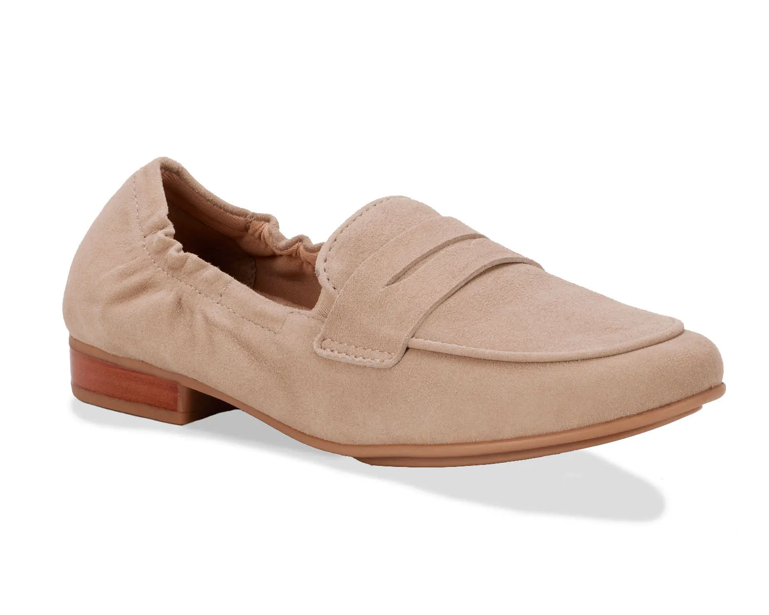 Trish Taupe Slip On Shoes