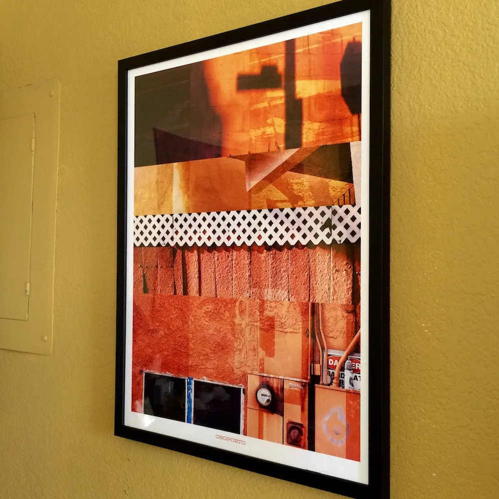 UnSilicon: Orange art poster