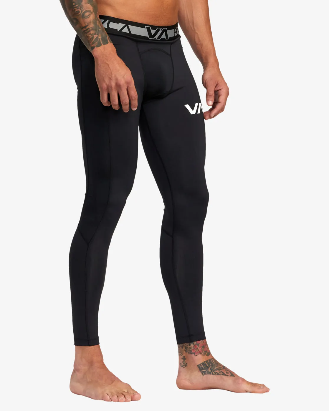 VA Sport Compression Tights - Black