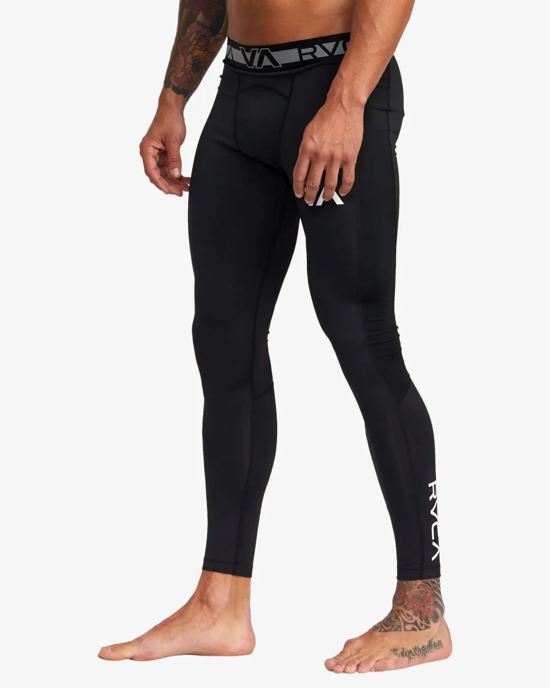 VA Sport Compression Tights - Black