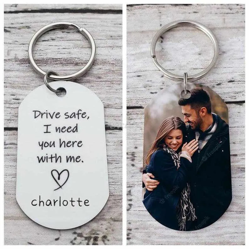 Valentine's Day Discount 50%OFF-Siciry Customized couple keychain