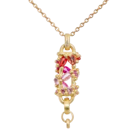 Vertical Plum Blossom Fontaine Necklace - Made to Order