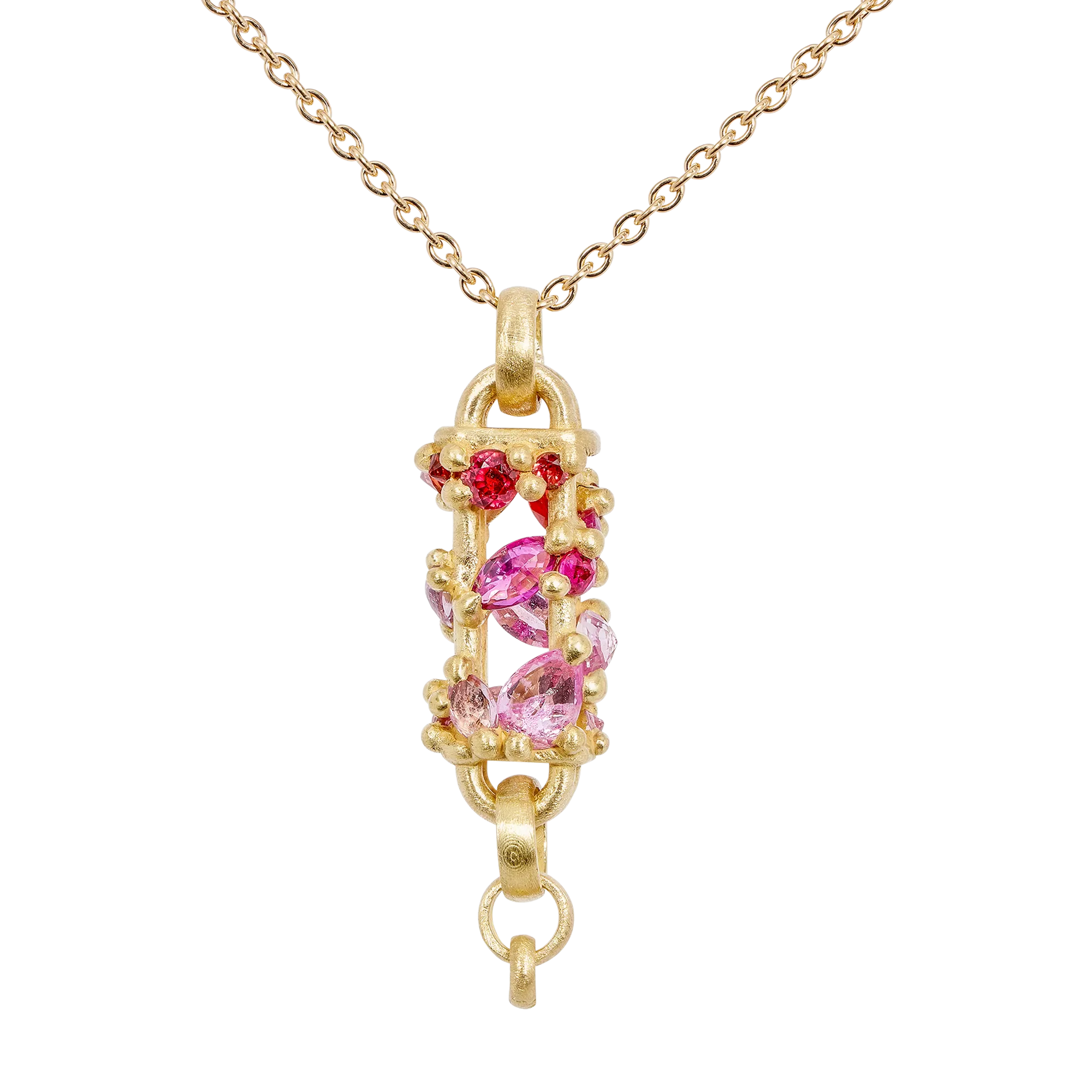 Vertical Plum Blossom Fontaine Necklace - Made to Order