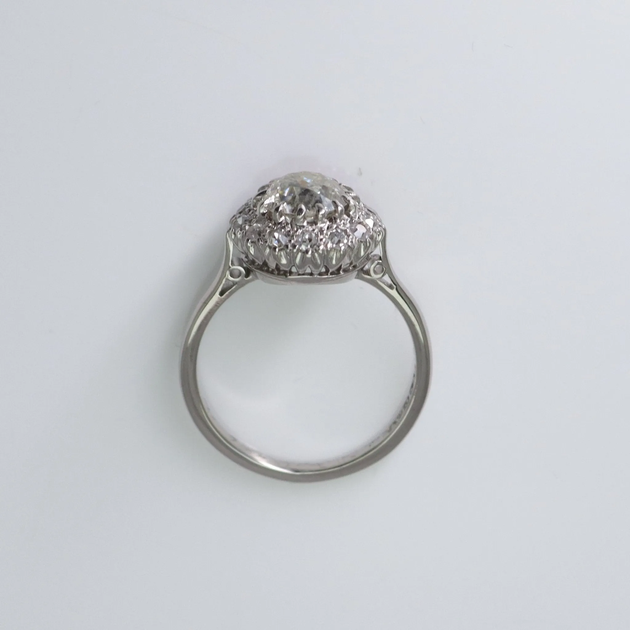 Vintage Diamond Cluster Ring