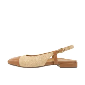 Vionic Womens Petaluma Slingback Flat Natural