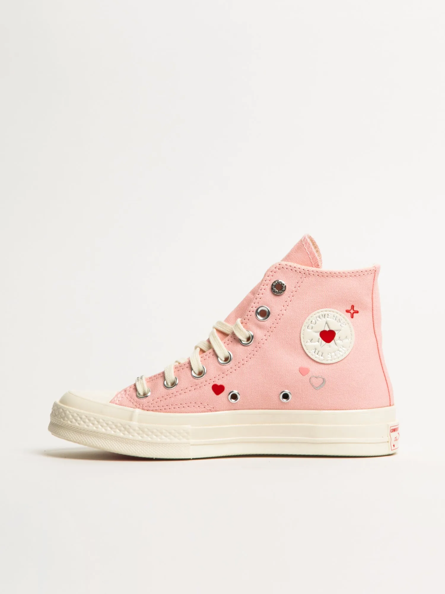 WOMENS CONVERSE CHUCK 70 HI HEARTS SNEAKER