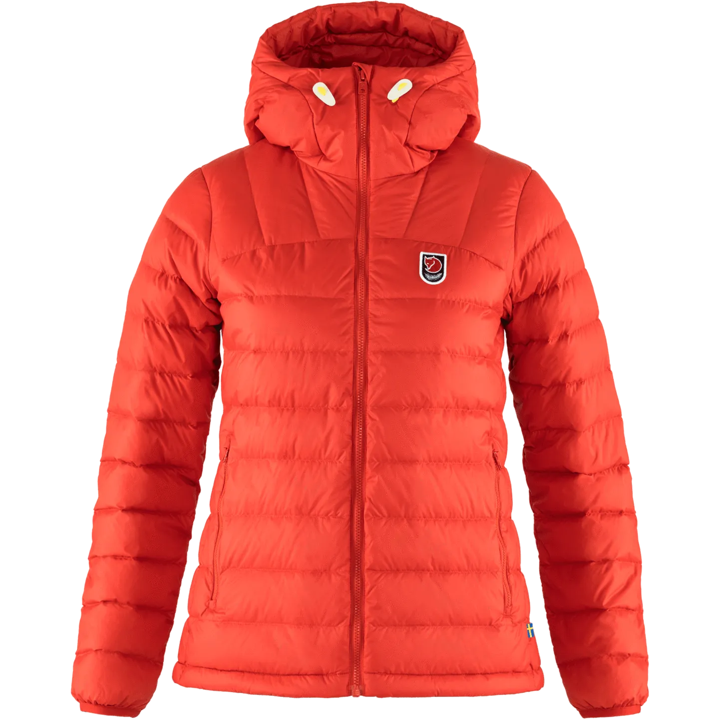 Womens Expedition Pack Down Hoodie - True Red