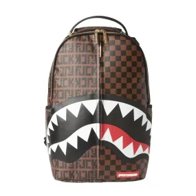 Zaino Sprayground Split The Check Marrone